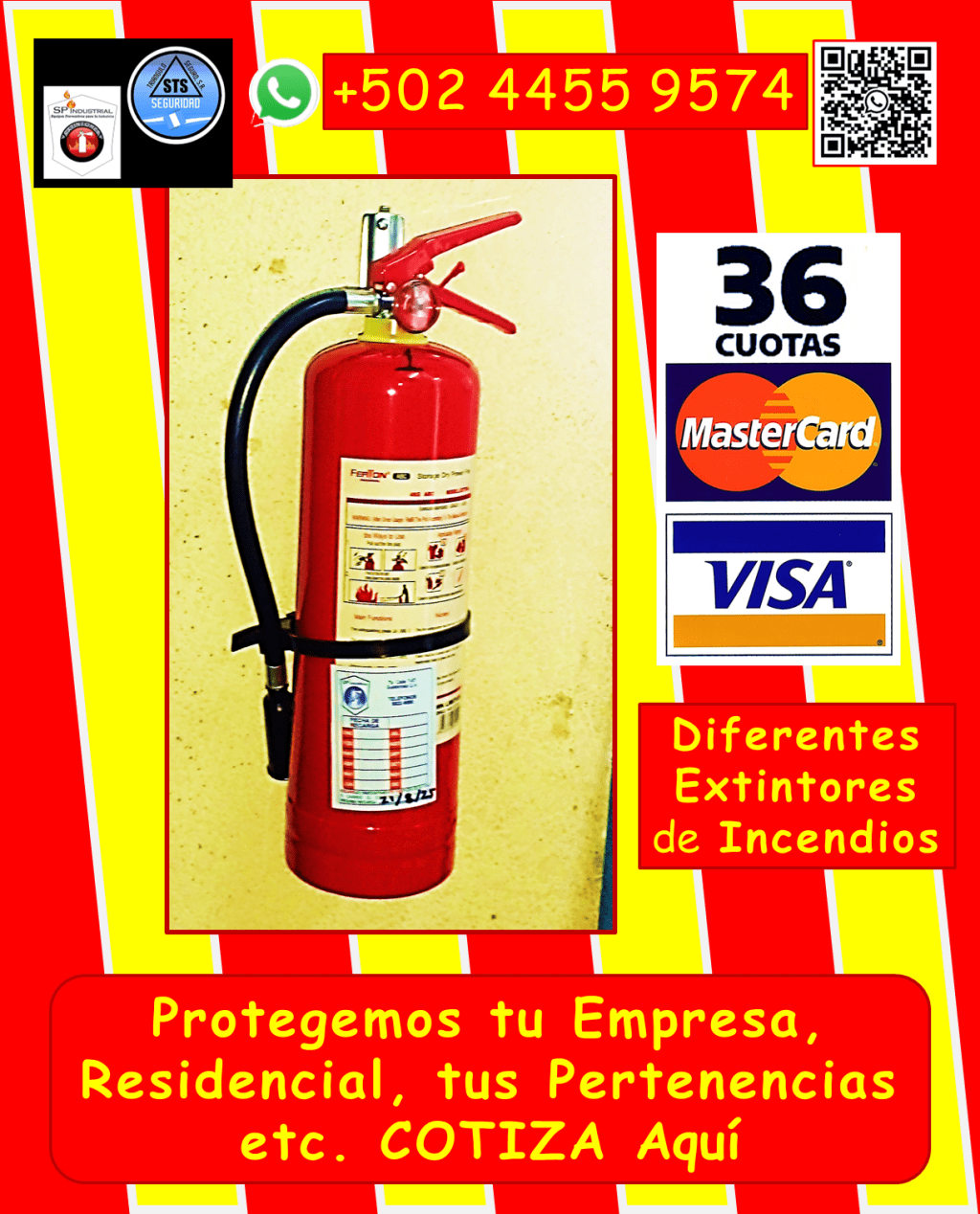 Solicita información sin compromisos, ❄❄🇬🇹🇬🇹🎄🎄con gusto te respondemos. *Venta de extintores nuevos: Tipos ABC, AB, K, y más, adaptados a tus necesidades. *Recarga de extintores: Polvo químico seco, CO2, y otros, con garantía de calidad. *Variedad de tamaños y cilindros nuevos. *Bases para extintores: Instalación y mantenimiento en el área metropolitana de Guatemala y municipios aledaños (aplican condiciones). • Capacitación y prevención: *Capacitaciones: Uso correcto de extintores, primeros auxilios, simulacros de evacuación. *Planes de contingencia: Desarrollo de estrategias personalizadas para tu empresa. • Mantenimiento especializado: *Mantenimiento de hidrantes y sistemas de detección de incendios. • Señalización y evacuación: *Señalización general de evacuación: *Te ayudamos a Cumplir con las medidas reglamentarias del Ministerio de Trabajo, IGSS etc. • Seguridad industrial integral: Ofrecemos artículos de seguridad industrial, para todo tipo de instalaciones. ¿Por qué elegirnos? • Amplia experiencia en seguridad industrial. • Productos y servicios de alta calidad. • Cumplimiento de normativas vigentes. • Personal capacitado y profesional. • Atención personalizada. No esperes a que ocurra un incidente. Protege tus espacios y personal con nuestras soluciones integrales. Contáctanos hoy mismo: • Teléfono: 4455 9574 #extintoresenventa #seguridadocupacional #basesdeextintores #capacitaciondeprimerosauxilios #capacitaciondeusodeextintores #certificaciónnfpa10 #constanciaextintores #viral #comoseutilizaunextintordeincendios #extintores #extintoresab #extintoresabc #extintoresco2 #instalaciónextintores #llenadodeextintores #MantenimientoExtintores #planbelen #recargaextintores #tiposdeextintores #rotulosdeevacuacion #extintoresk #GuatemalaNoSeDetiene #SeguridadVial #reglamentodesaludyseguridadocupacional #quetipodeextintornecesitoparaminegocioohogar #Sistemadealarma #extintoresdefuego #incendios #reglamentogeneralsobrehigieneyseguridadeneltrabajo #inspecciondeextintores #detecciondeincendios